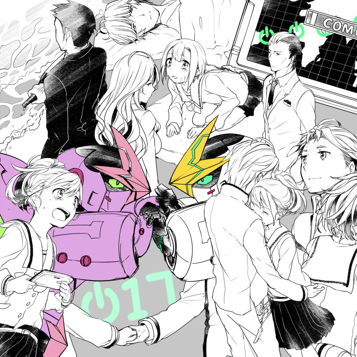 ロボノアニメ17話感想絵